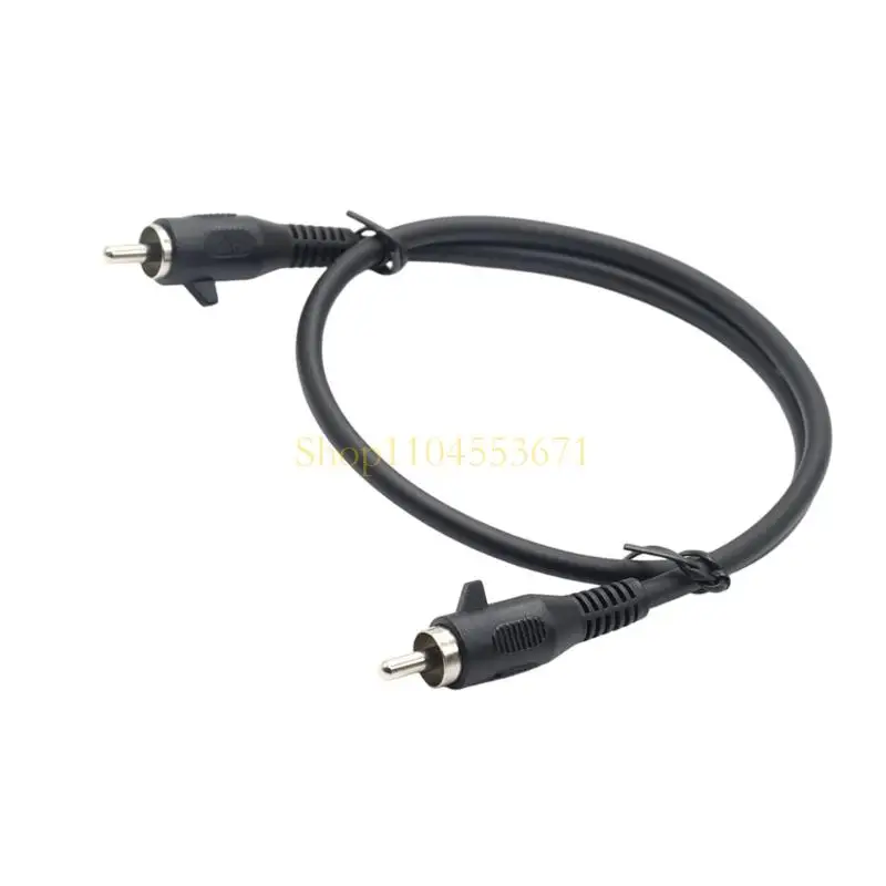 Best Seller Black Matte Retractable AV Charging Cable For Flexible Device Connection And Anti Tangling Use