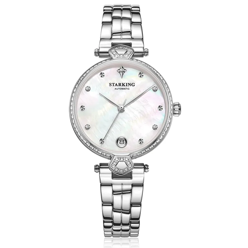 STARKING Women\'s Watch Simple Automatic Mechanical Lady Fashion Waterproof Watch