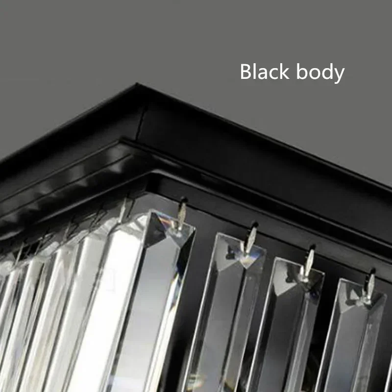 ضوء السقف الكريستالي الحديث خمر فلوش شنت ضوء السقف للديكور المنزل والفندق #6