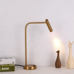 Nordic Minimalist Hotel Room Decorative Table Lamp Reading Lamp Study Desk Light Luxury LED Table Lamp
