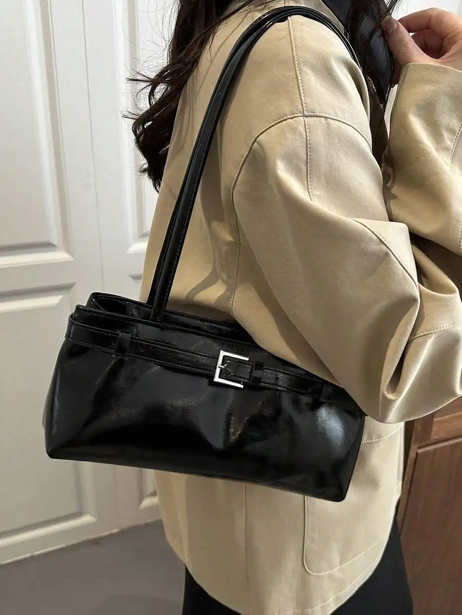 

Chic & Versatile Ladies Handbag – Retro PU Leather Shoulder Bag, Business Casual Briefcase for Work, Commuting & Dating, A Perfect Gift for Every Woman ✨