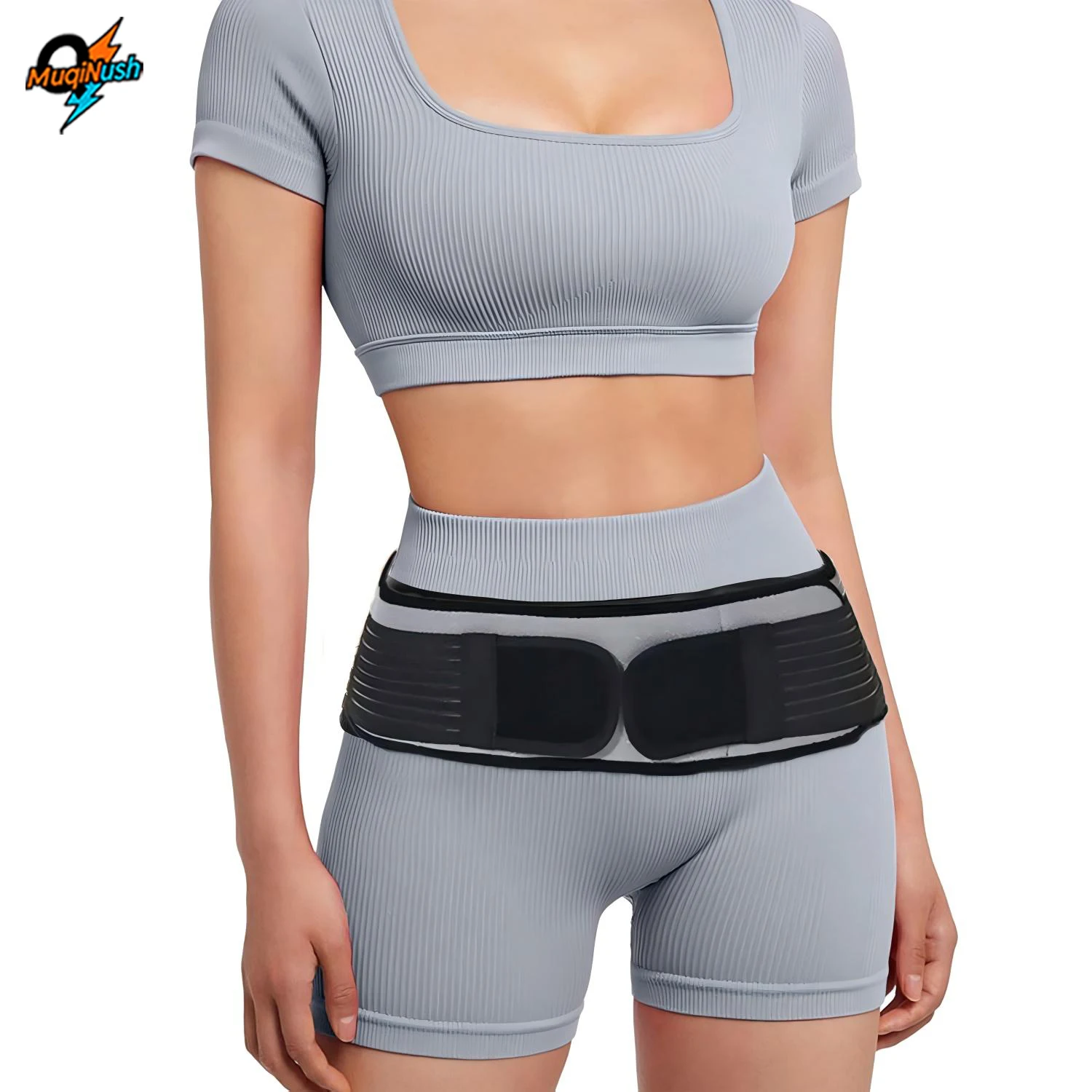 

MuqiNush Men Women with Lower Back Pain Can Use Sacral Bands to Relieve Sciatica Which Is Suitable for Living Working Exercising