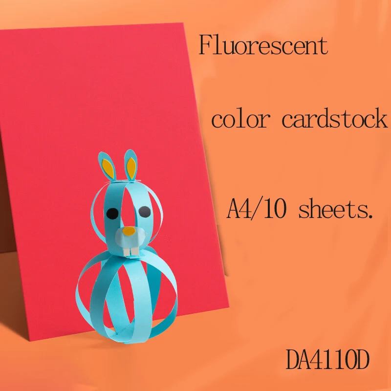 

M&G cardstock Colorful handmade hard cardstock A4 folding paper student handmade paper diy and painting use