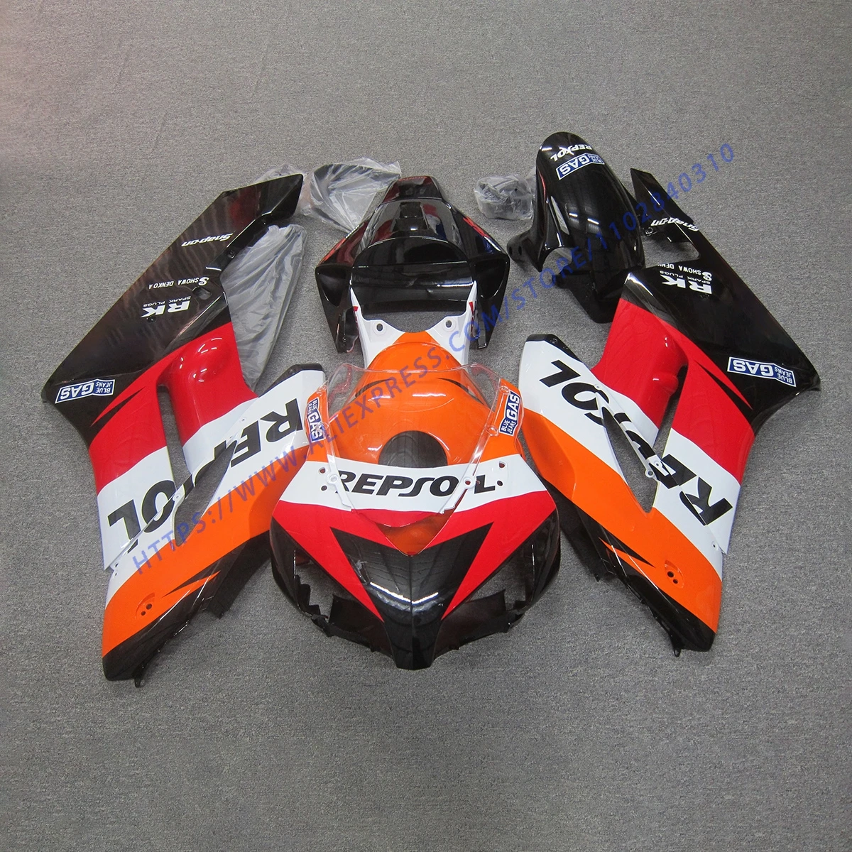 Full Fairing Kit for CBR1000RR 2004-2005 SC57 1000cc ABS Injection Bodywork Frame Panels Protection Set Covers Spares