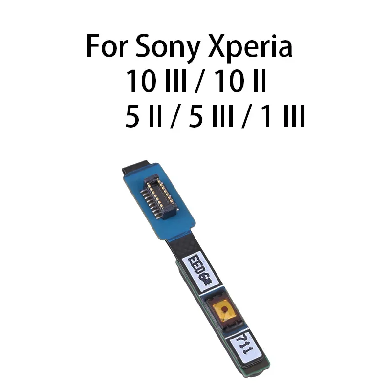 Fingerprint sensor power button flex cable for Sony Xperia 10 III/ 10 II/5 II/1 III/5 III