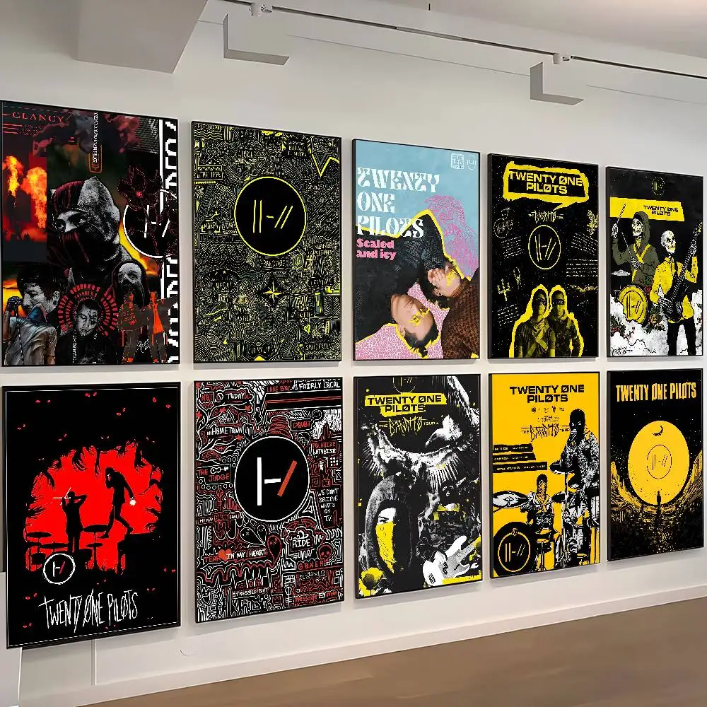 Twenty One Pilots Poster Print A5 A4 A3 A2 Wall Art Decor For Room Office Gift For Fans