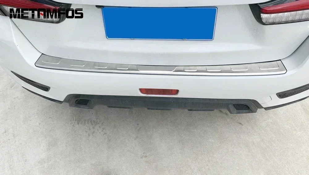 لميتسوبيشي ASX/RVR/Outlander Sport ES 2020-2023 2024 الخارجي الخلفي الجذع الوفير لوحة القدم الباب الخلفي عتبة الباب جرجر الحرس لوحة #2