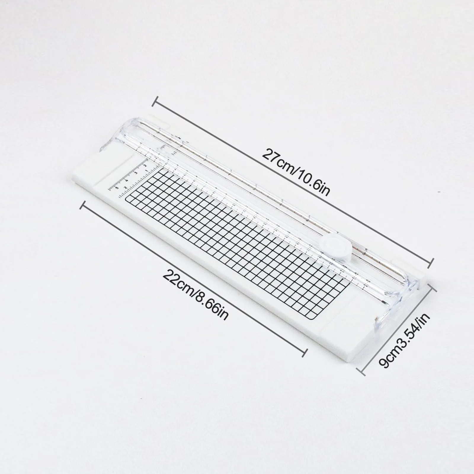 قاعدة بلاستيكية لتشذيب الورق المحمولة A4 آلة قطع الورق صور القاطع سجل القصاصات شفرة صغيرة المنزل مكتب أدوات الحرف الفنية