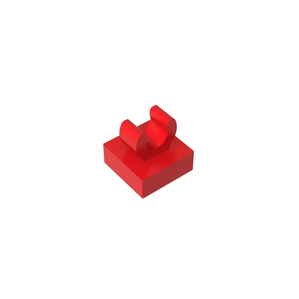 Gobricks 1 Pcs MOC Tile Special Plate Hinge 1 x 1 with Open O Clip Bricks Compatible With 15712 Model Building Blocks Parts Kid