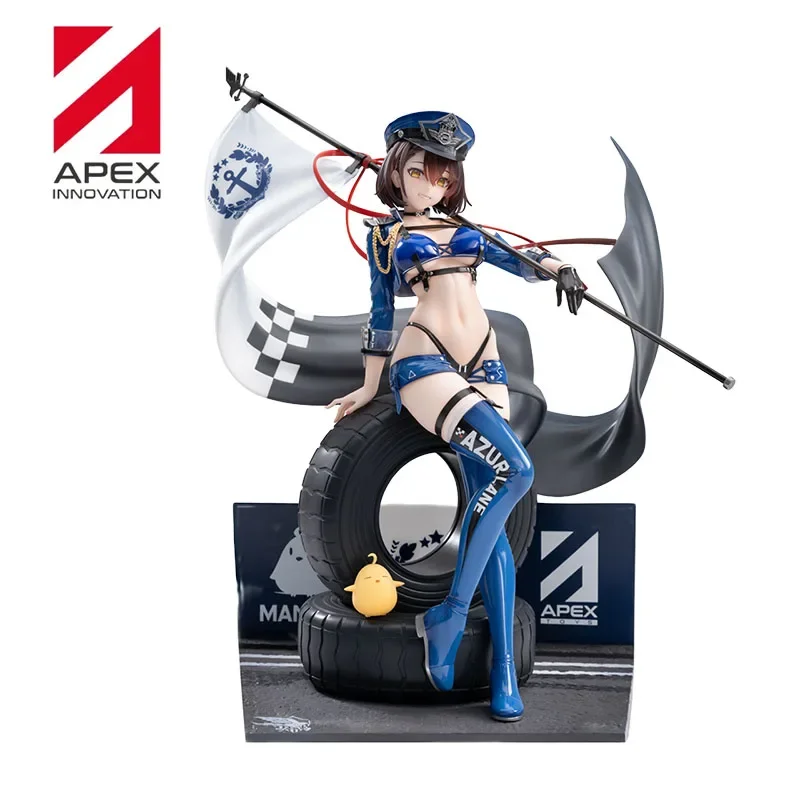 In Stock Azur Lane Game Anime Figures Original APEX-TOYS USS Baltimore 1/7 Model Swift Blue Star Ver. Ornaments Collection Toys