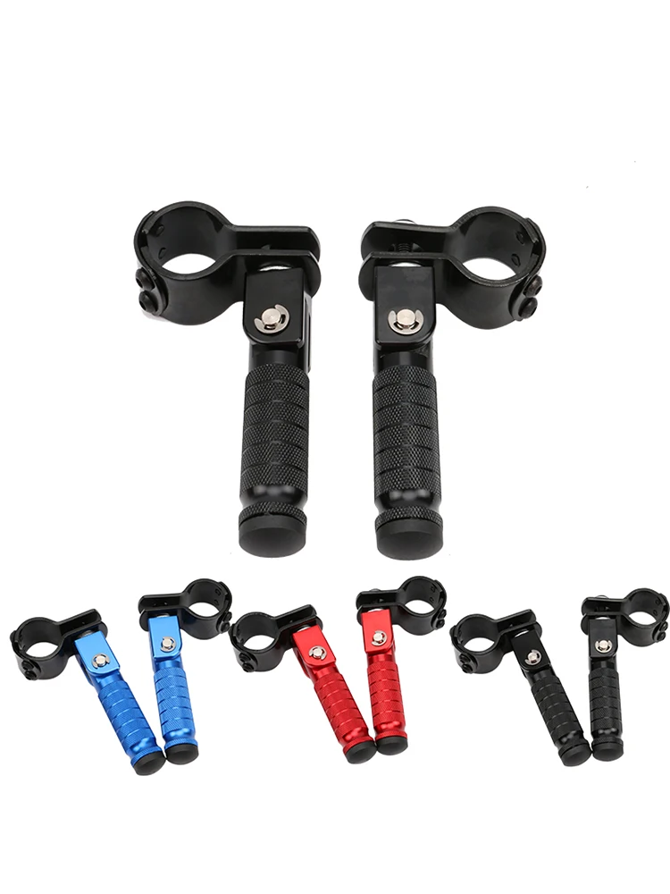 AliExpress ProfesRacing Motorcycle Part Universal 1Pair CNC Aluminum Pedals Folded Footrest Footpeg Motorcycles Mopeds Karts Scooters Bicycle