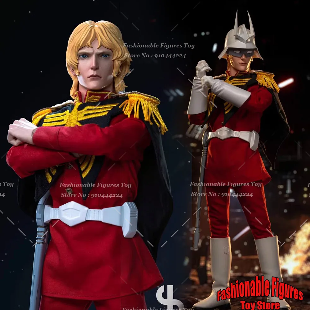 

JOSEN STUDIO No.001 1/6 Men Soldier The Red Comet Char Aznable Japanese Anime Warrior Full Set 12Inch Action Figure Model Collec
