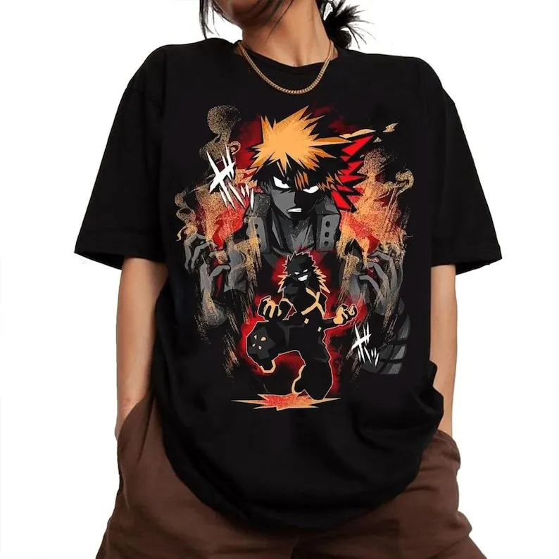 

Bakugo Katsuki student shirt, Kacchan T-Shirt