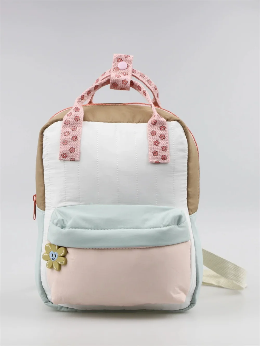 New Lightweight Children's Backpack Personalized Embroidery Name Cute Blocked Kid's Small Backpack Custom Outdoor Snack Bag