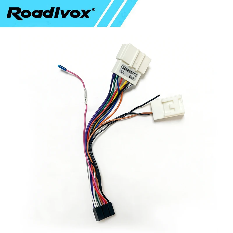 Car 16pin Audio Wiring Harness Adapter With Canbus Box For Mitsubishi Grandis Stereo Installation
