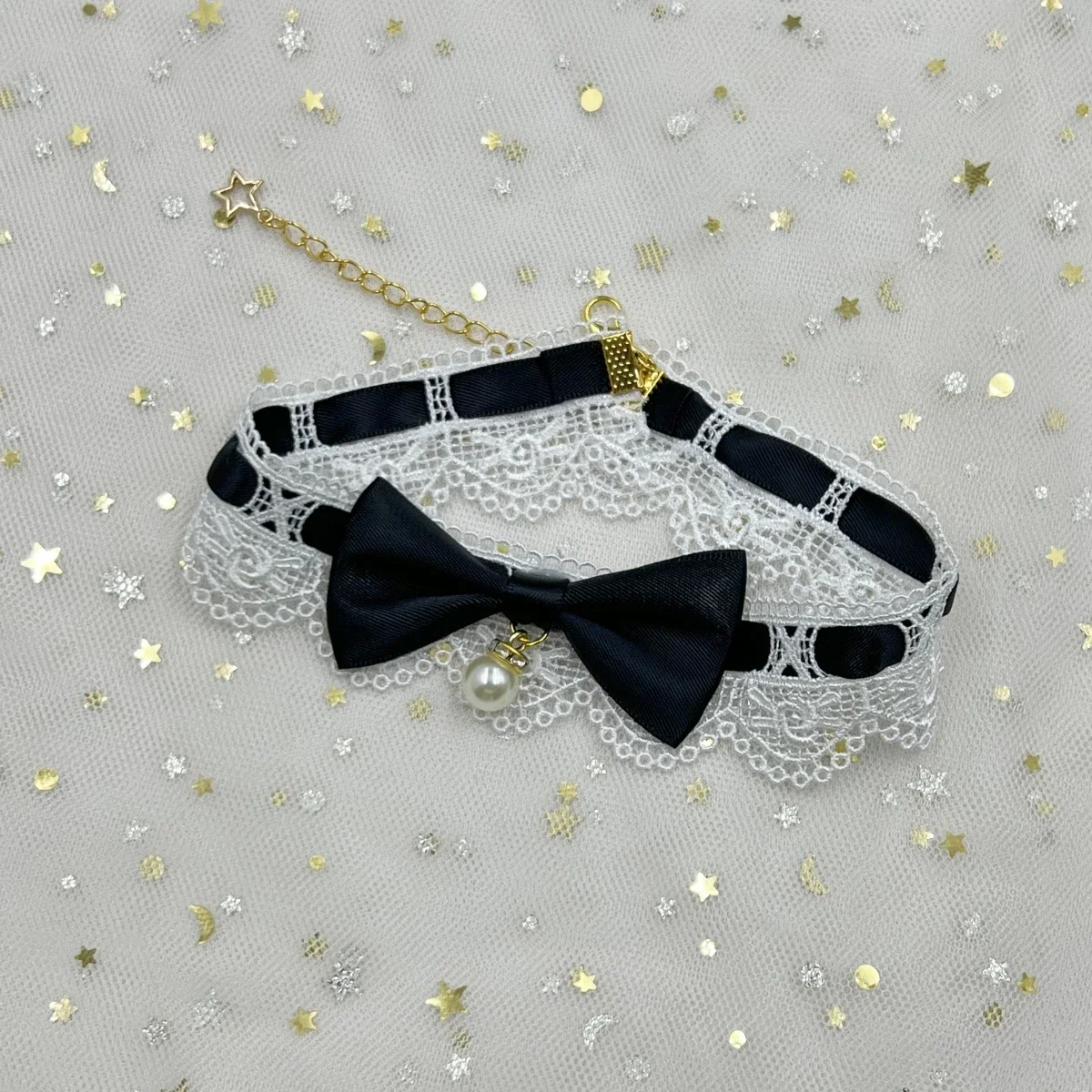 Collier ras du cou en dentelle noire avec pompon en cristal pour femmes et filles, style Boho, gothique victorien, Steampunk, bijoux d'Halloween, Loli foncé