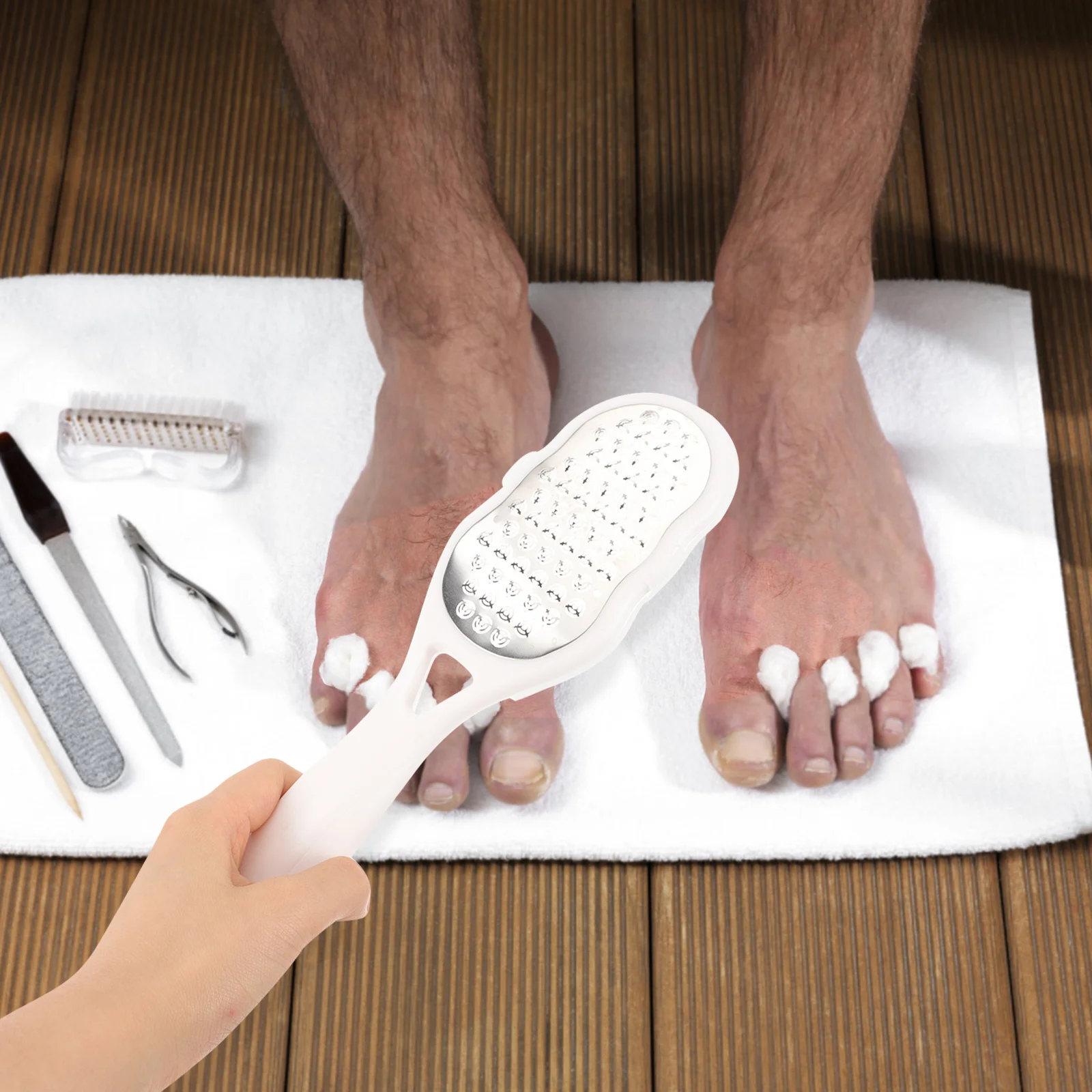 

Callus Remover Tool for Feet Foot File Dead Skin Scrubber Exfoliating Pedicure Device Hard Skin Remover Foot Scraper Gadget