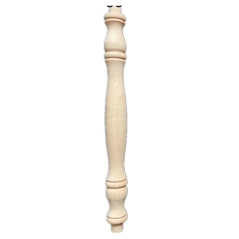 3PCS European Style Wood Carved Furniture Foot Legs Cabinet Seat Feets Vintage Home Decoration Accessories Flower Ornament New