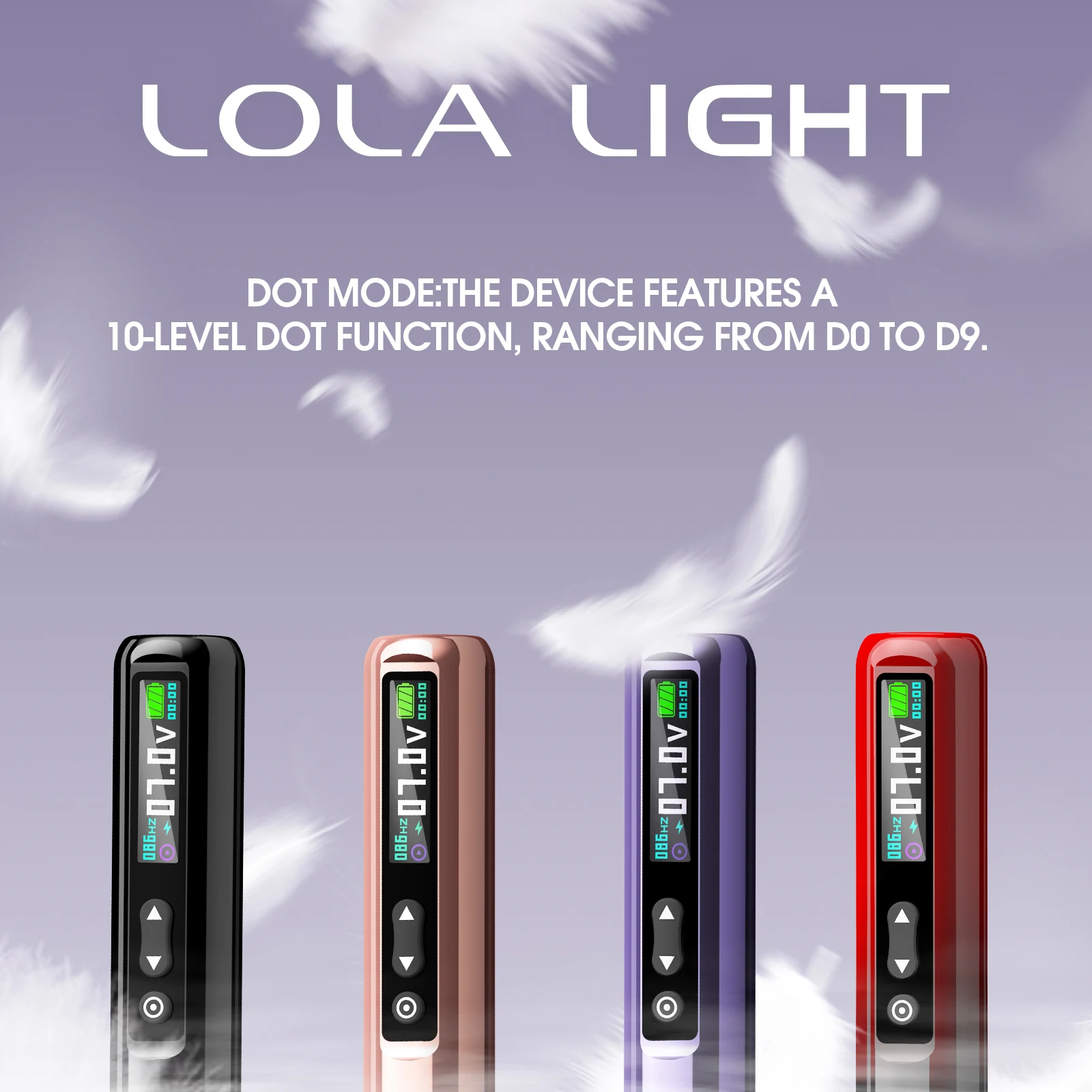 EZ LOLA Light PMU SMP Wireless Cartridge Tattoo Machine Pen Battery Pen Permanent Makeup Pen Microblading Eyebrow Lip Eyeliner