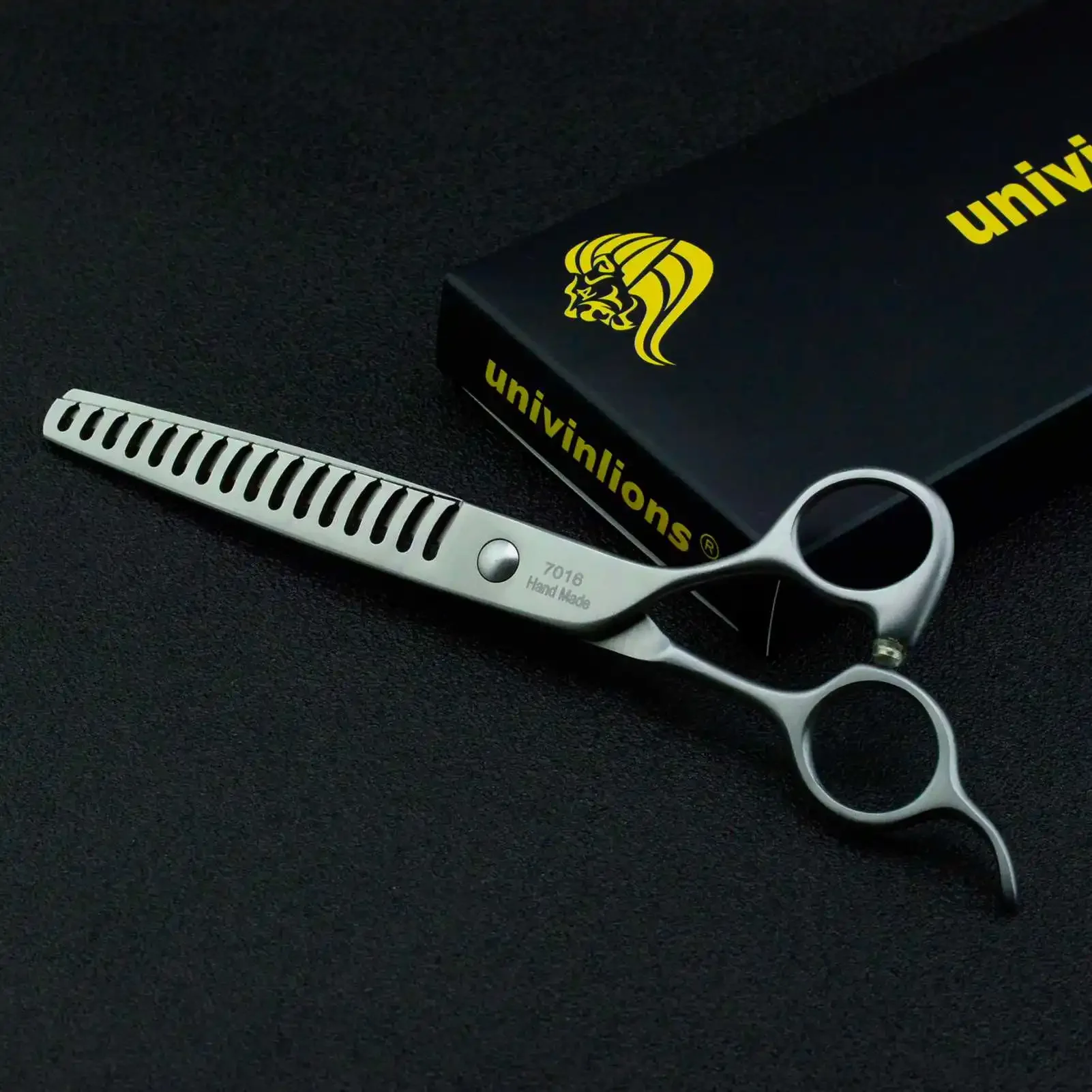 Univinlions 7 Inch Pet Grooming Scissor Pet Thinning Shears Dog Cat Hair Styling Tools Animal Clippers Pet Hair Trimming Scissor