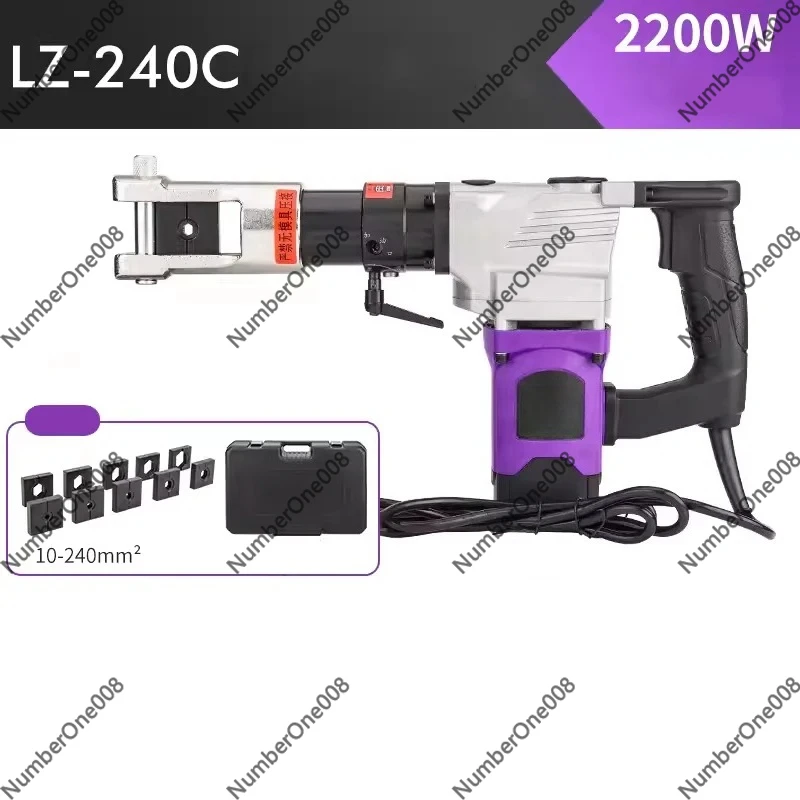 1841 Electric Hydraulic Pliers, 1100W Portable Lithium Battery Crimping Tool for Copper Aluminum Terminal, Rechargeable H921