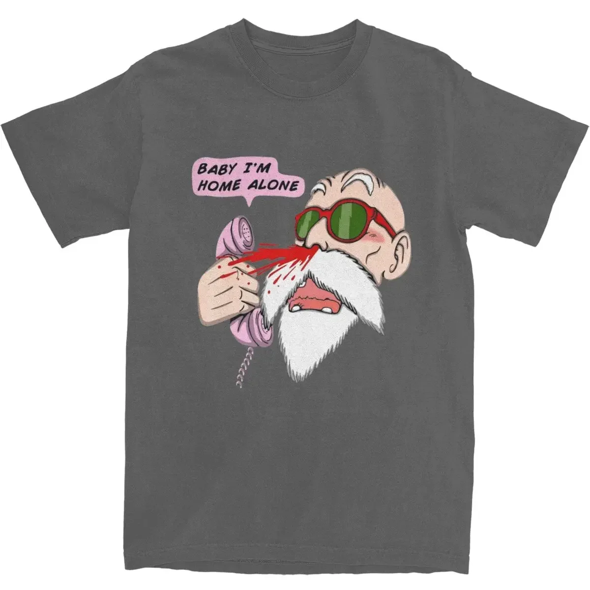 Top Tee Clothes Unique Men Women Funny Master Roshi Graphic T Shirt Accessories Fun Cotton Kame House Turtle Hermit T Shirt2024