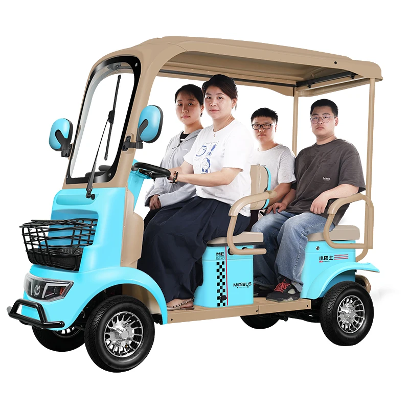 

MinibusA5 Fourwheeler Hooded Fourseat Elderly Commutes 650w Motor Electric Scooter