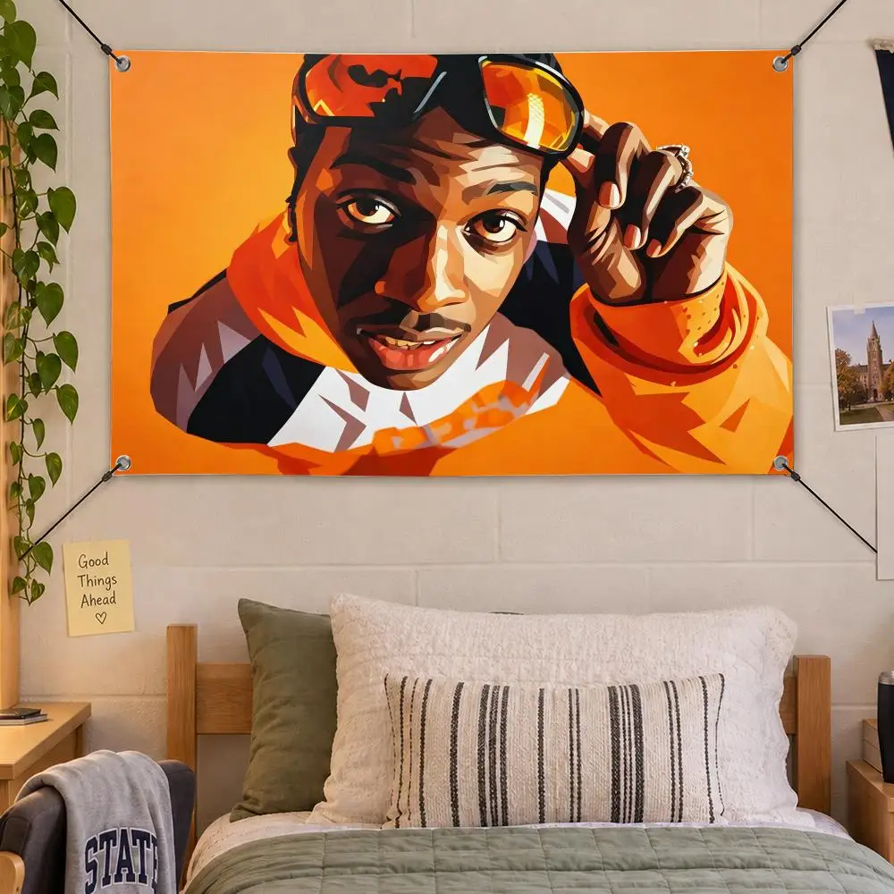 Music Rap Artist Lil Yachty Flags Decorative Flag Banner Indoor Bedroom Dorm Gaming Room Wall Party Club Decor Fan Gift
