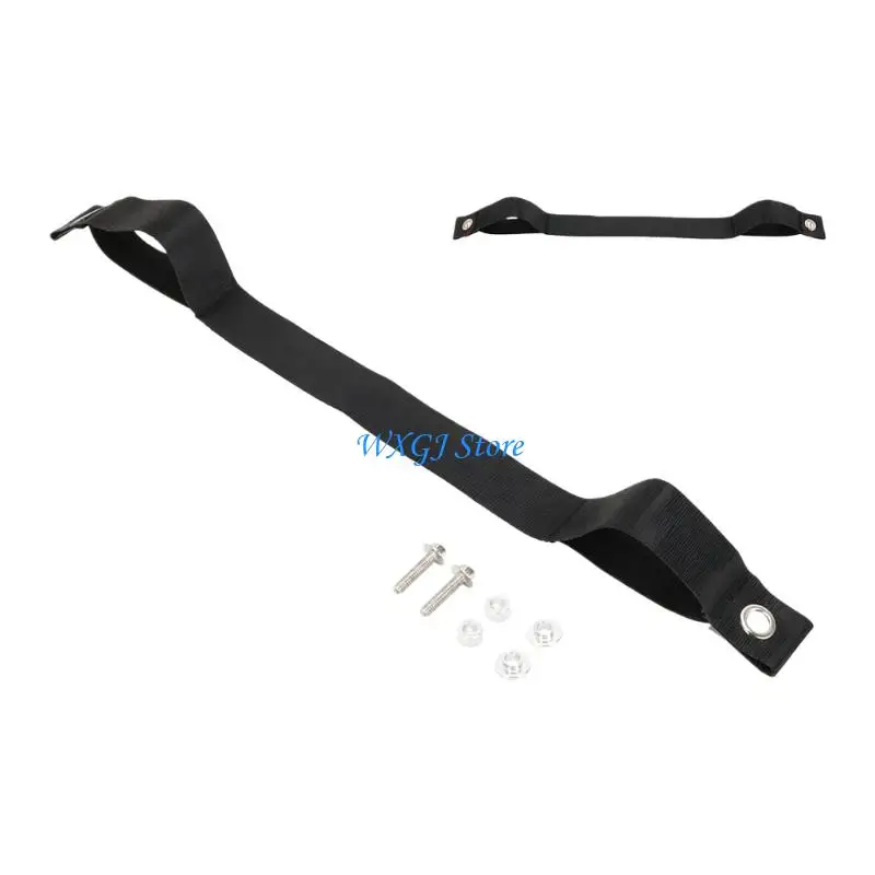 

37JE Quick Setups Recovery Strap for Motorcycle Emergency Towing Strong Nylon Material Lightweight Portable for Outdoor Use