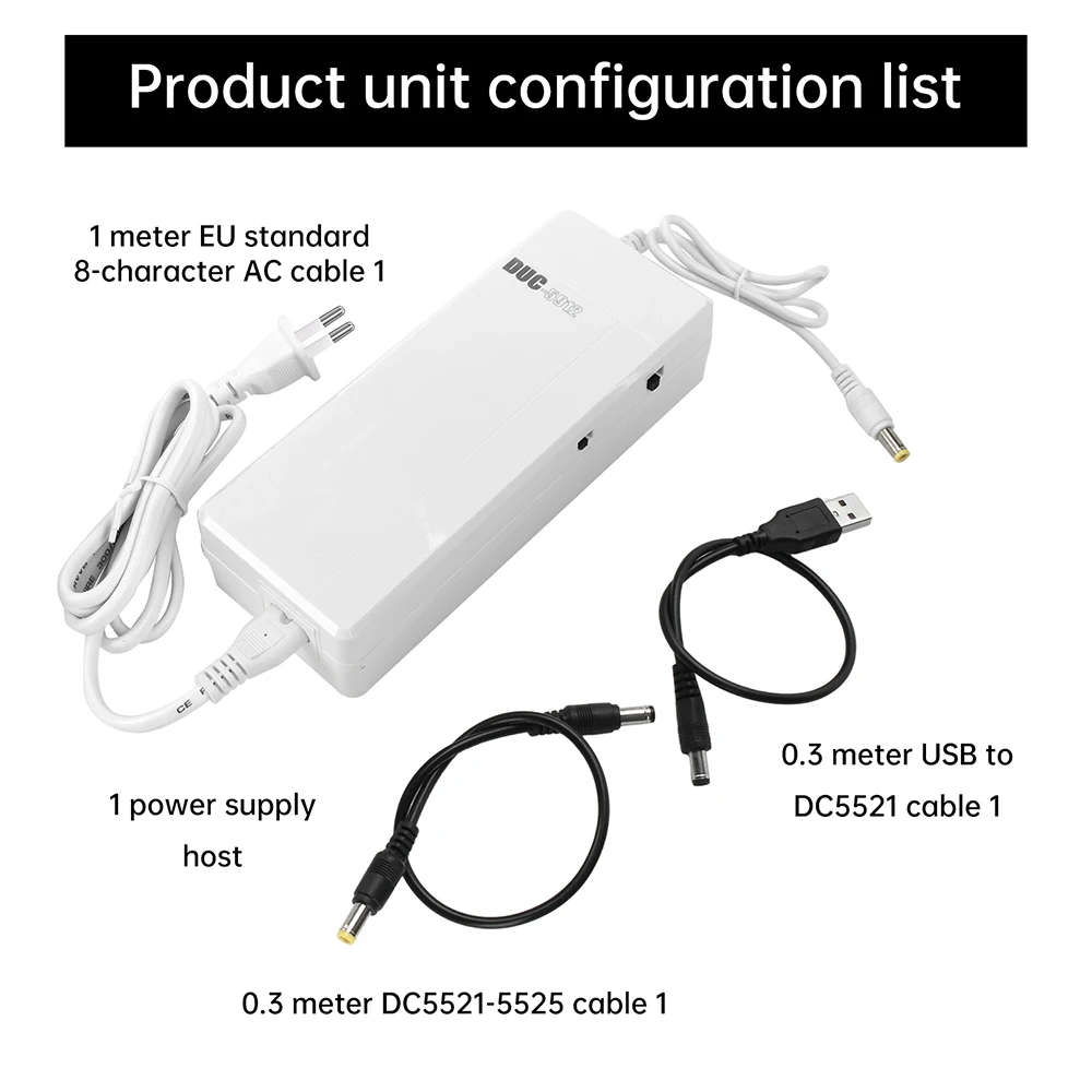1 إلى 3 محول الطاقة التيار المتناوب 110 فولت 220 فولت إلى تيار مستمر 5 فولت/9 فولت/12 فولت الجهد العاكس محول جهد كهربي 7500 مللي أمبير وحدة الطاقة في حالات الطوارئ UPS وحدة #6