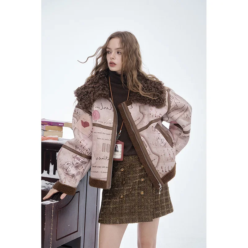 ELFSACK Y2K Elegant Layered Striped Gold Button Wrap Style A-Line Short Skirt For Women