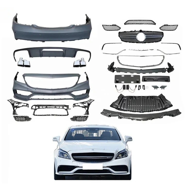 

For Merceses Bnz CLS Class W218 2011-2014 Auto Tuning Parts New Body Kit with Bumpers and Grille for CLS63 Plastic Material