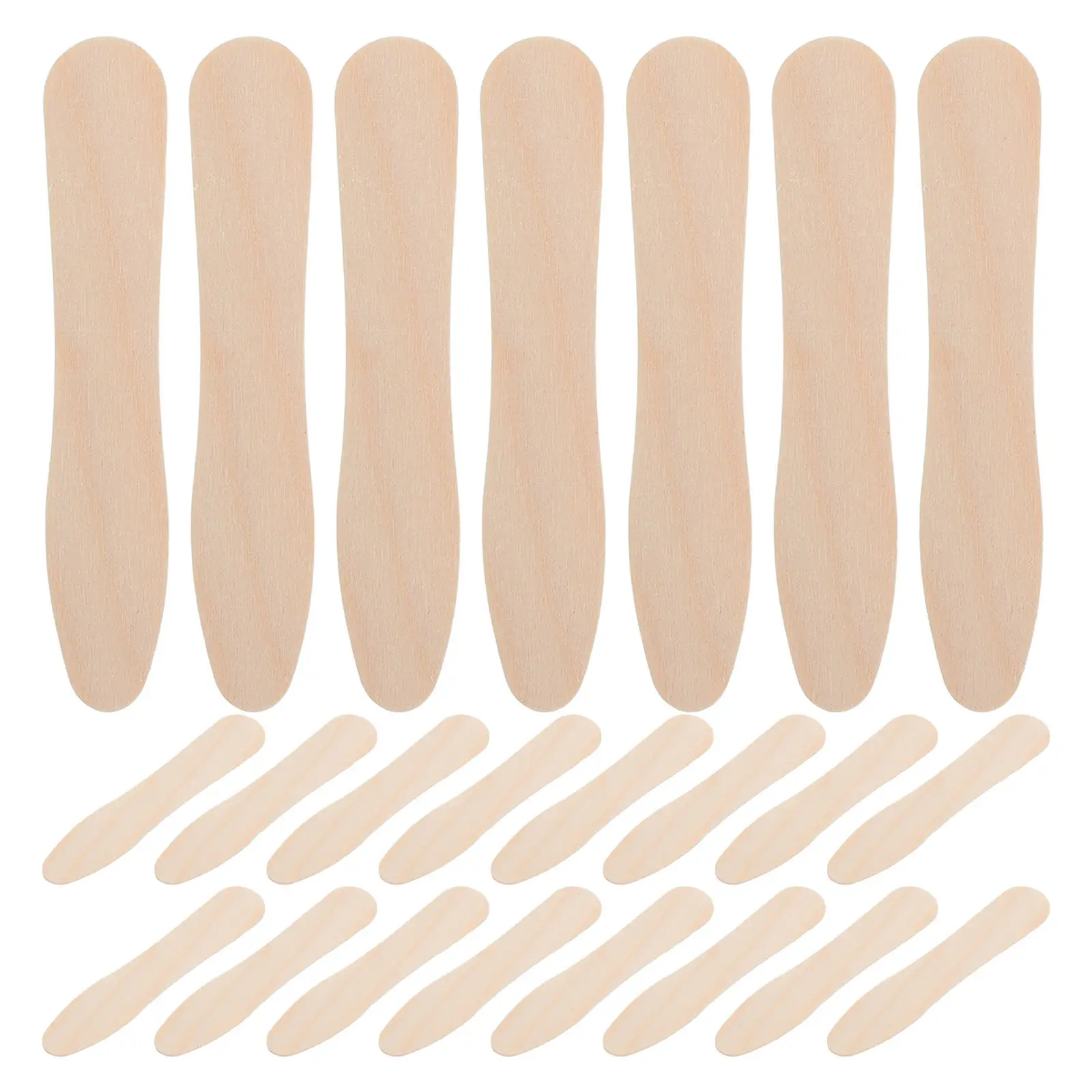 

1200Pcs Disposable Mini Wood Spoons Ice Cream Tasting Utensils Natural Small Dessert Spoons for Yogurt Bulk