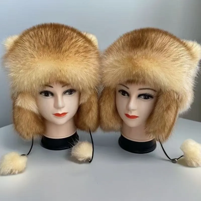 This warm hat is cold-resistant and ear-protecting for children The tail ears are cute adorable