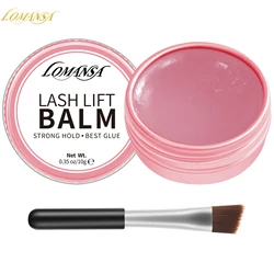 Lomansa 10g Lash Lift Glue Eyelash Glue Balm Fruit Flavor 2 in 1 Lifting Curling Adhesive For Lash Perm Beauty And Makeup Tool