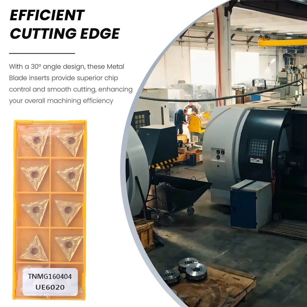 A45I 10PCS TNMG1604… - image