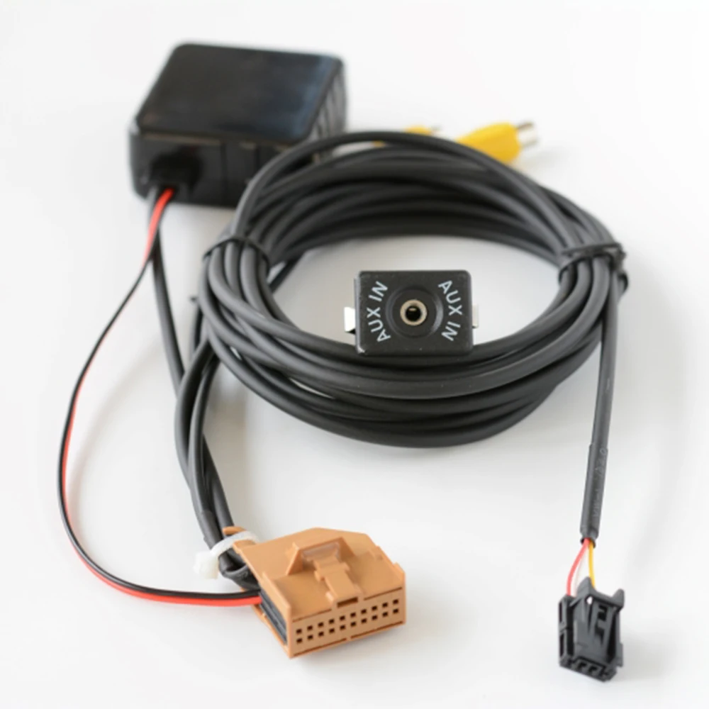 Limited Time Offer 12V MMI 2G Car Bluetooth AUX Cable Adapter Wireless AV/AV2 For Q7 A6 A8 2006-2008 J523