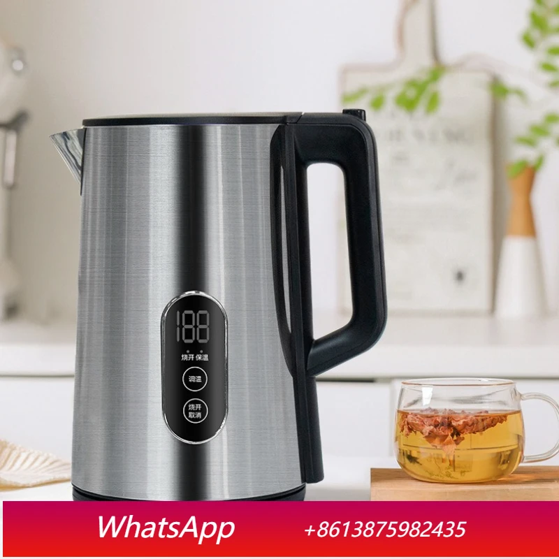 YJQ electric kettle digital display thermal insulation constant temperature intelligent seamless liner stainless steel kettle