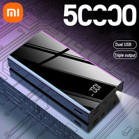 High Capacity Power Bank 50000mAh Super Fast Charging Portable Power Bank For iPhone Huawei Samsung External Battery