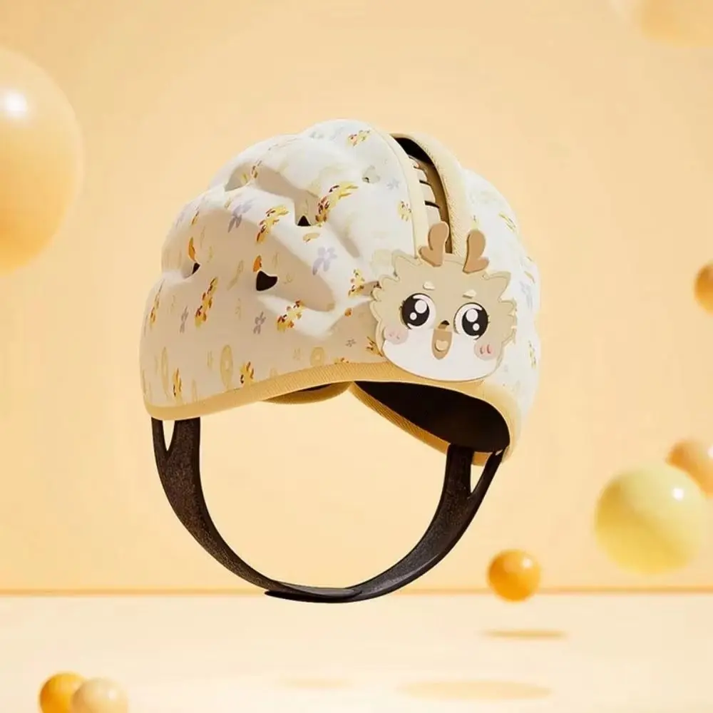 

Дышащая детская защитная шапка, легкий защитный чепчик для предотвращения столкновений, удобный в ношении, регулируемая детская подушка для головы