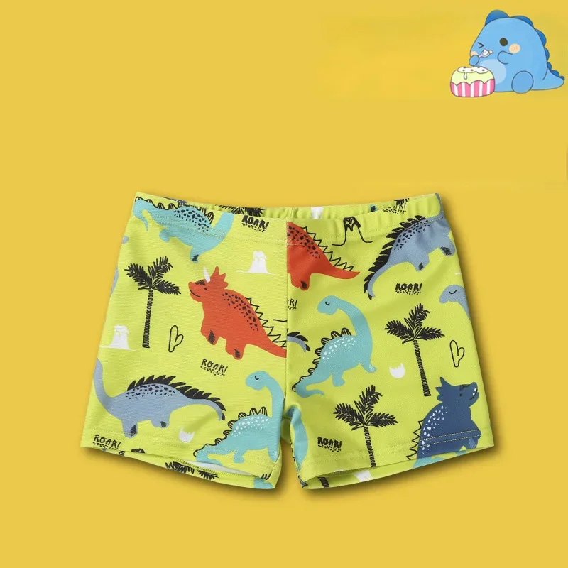 New Kids Swimming Trunks Polyester Cartoon Beach Shorts Hot Springs Little Boys Water Park Swim Trunks Men