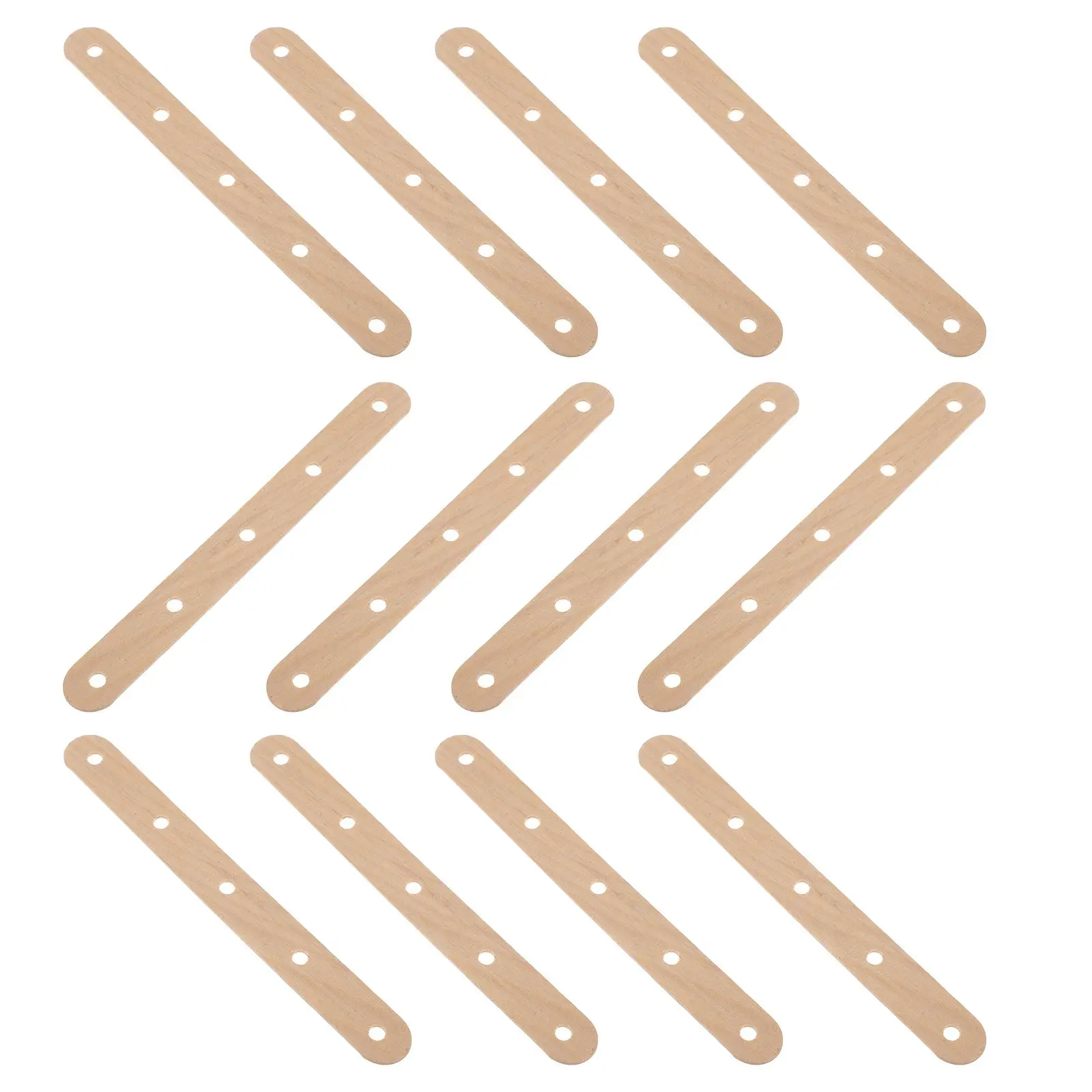 

50pcs Wick Holder Wood Craft DIY Adjustable FiveHole Stable Centering Tool for Making Wax Candles Reusable Durable