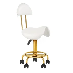 Neues Produkt Sattel hocker Friseurs tuhl, Youruiqi Golden Technikers tuhl, Schönheits salon, Dagong Bank, Friseurs tuhl, drehbar