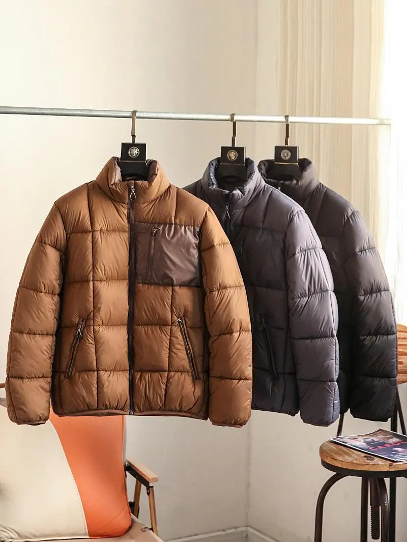 

Зимняя уличная теплая хлопковая куртка унисекс с высоким воротником, повседневная, свободного кроя, молодежная, популярная модель