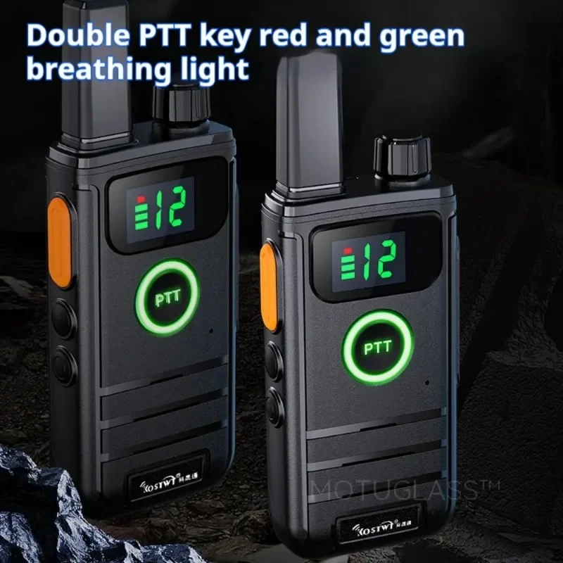 1Pc High Power Walkie Talkies for Outdoor and Hotel Use Mini Wireless Handheld Radios for Clear Communication and Long Range