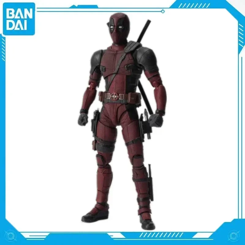 Original tv anime deadpool 2 wade winston wilson mutant s.h. figuarts brinquedo pvc figura de ação presente modelo colecionável