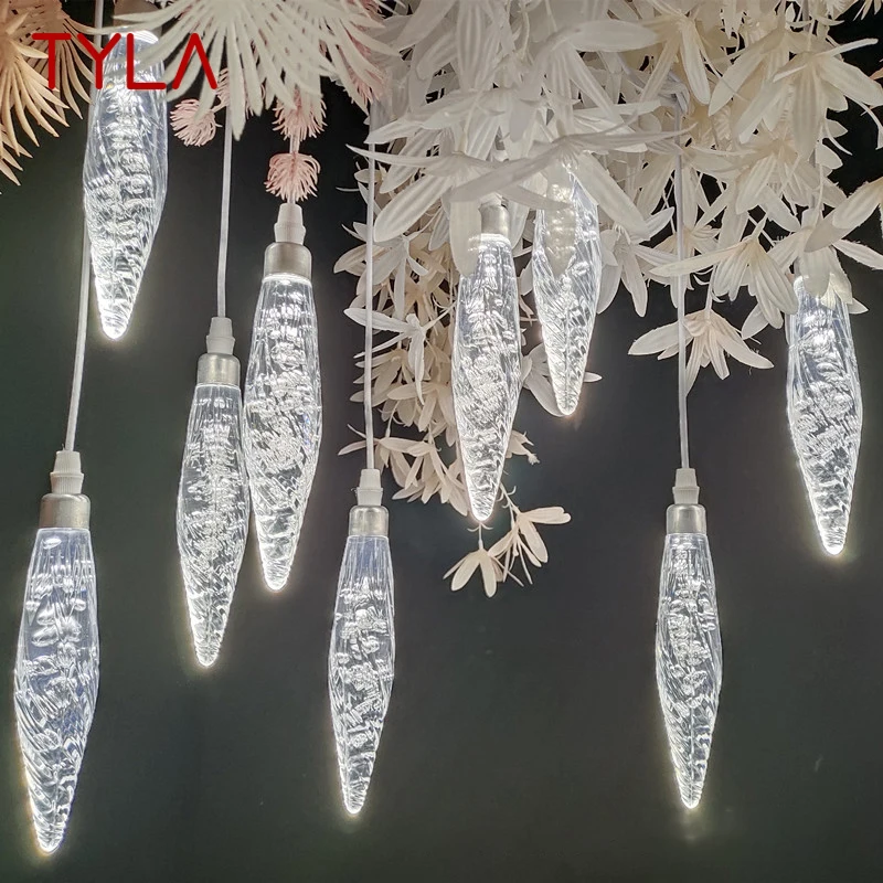 

TYLA Modern Wedding Pendant Lamp Festival Lights Atmosphere LED Light For Party Stage Prop Background Decorationnd