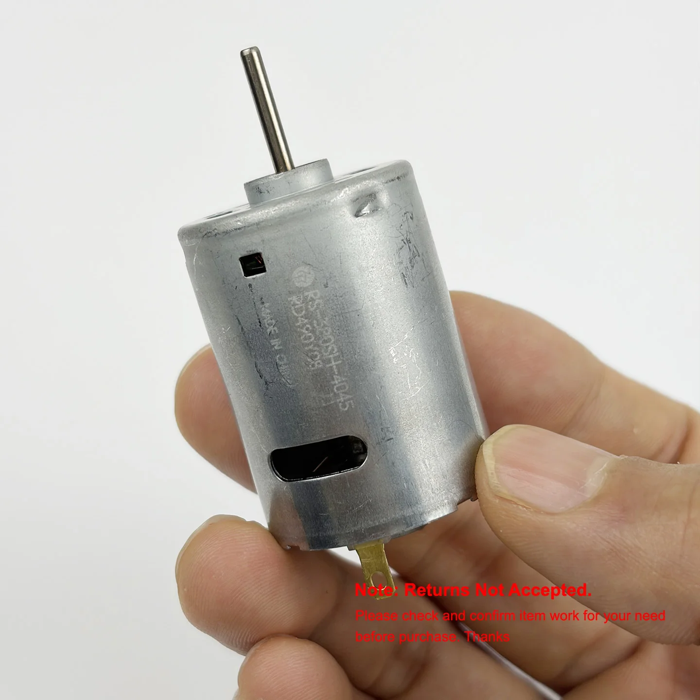 Mabuchi RS-380SH-4045 Motor DC3V-12V 7,2V 7,4V Hochgeschwindigkeitsmotor für Elektrobohrer/Schraubendreher/RC-Auto/Boot/Elektrischer Eierschläger