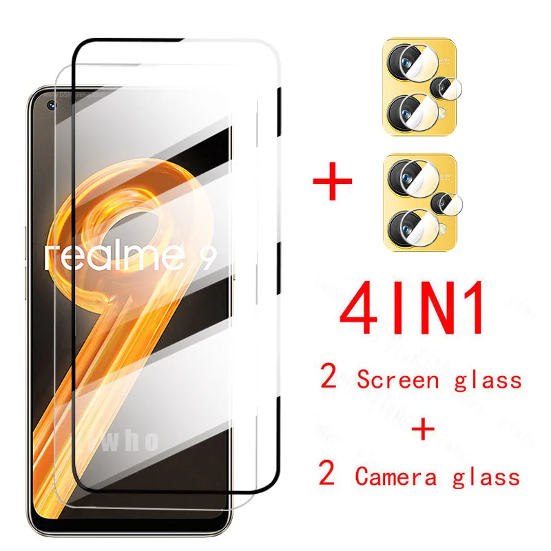 For oppo realme 9 Glass camera lens protective Glass opo realmy realmi 8 pro realme8 8i 9i 9Pro Tempered Glas screen protector