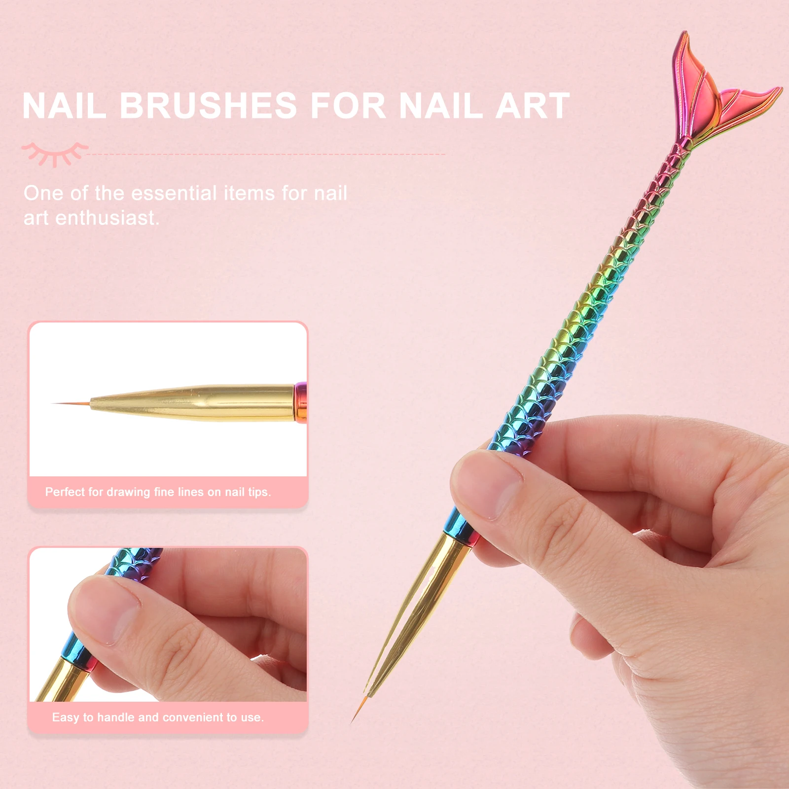 

3pcs Liner Brush Pens Creative Design Fine Line Drawing For Enthusiasts Durable Use Professional Beginner Friendly Colorful Pen
